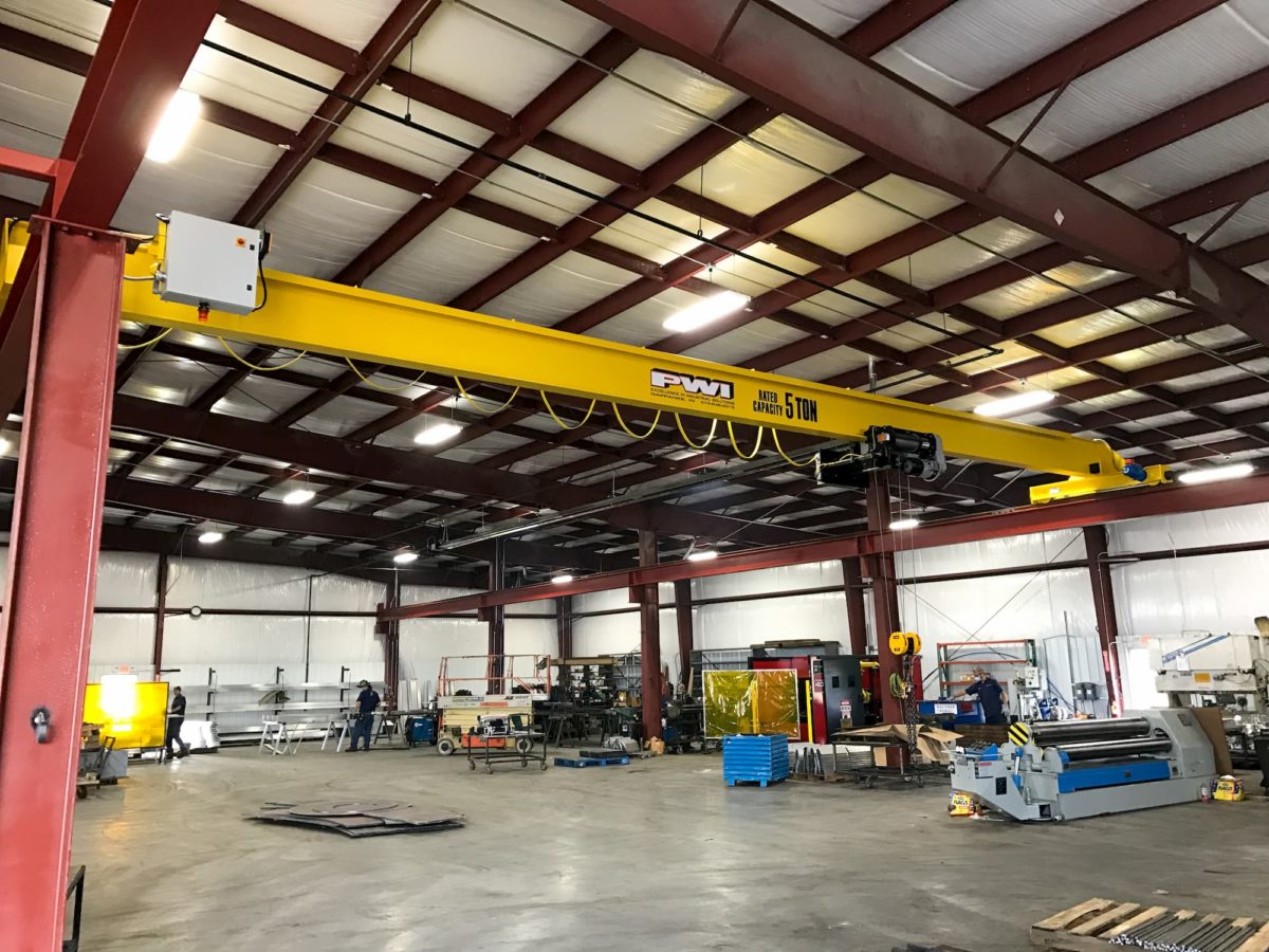 Overhead Bridge Crane with Wire Rope Hoist