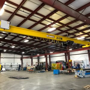 Overhead Bridge Crane with Wire Rope Hoist