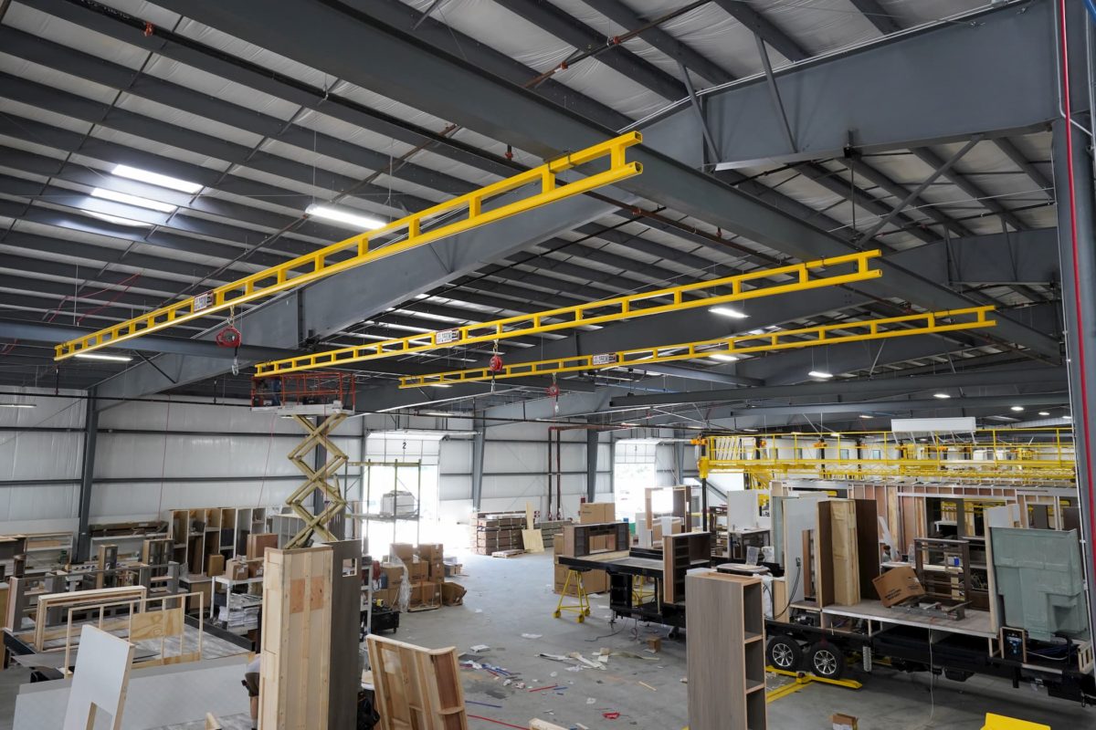 Rigid Enclosed Track Fall Protection