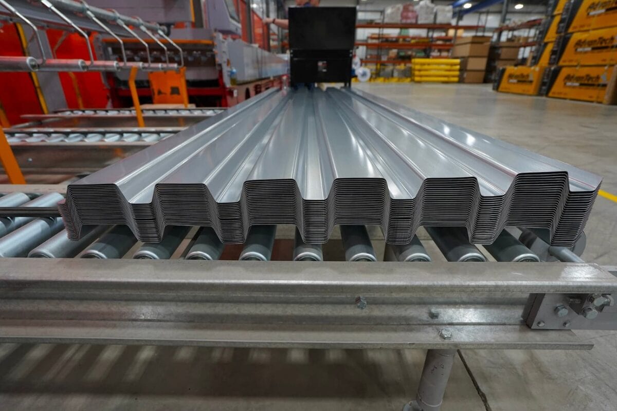 Metal Decking Stack